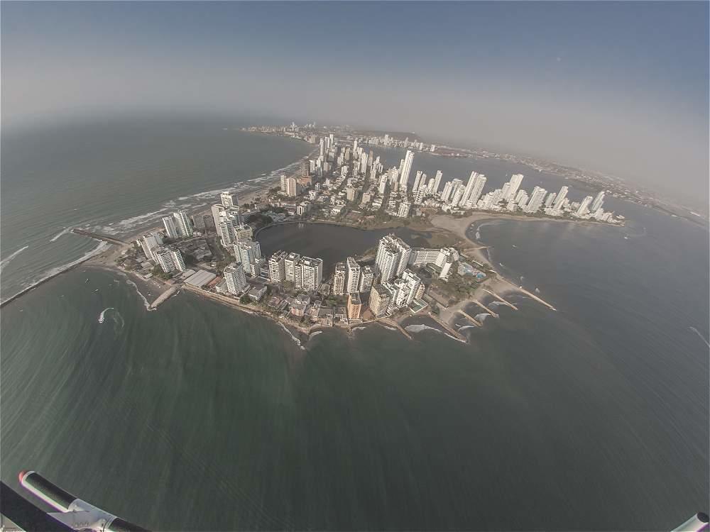 Apartamento Con Vista Al Laguito Y Al Mar Cartagena エクステリア 写真